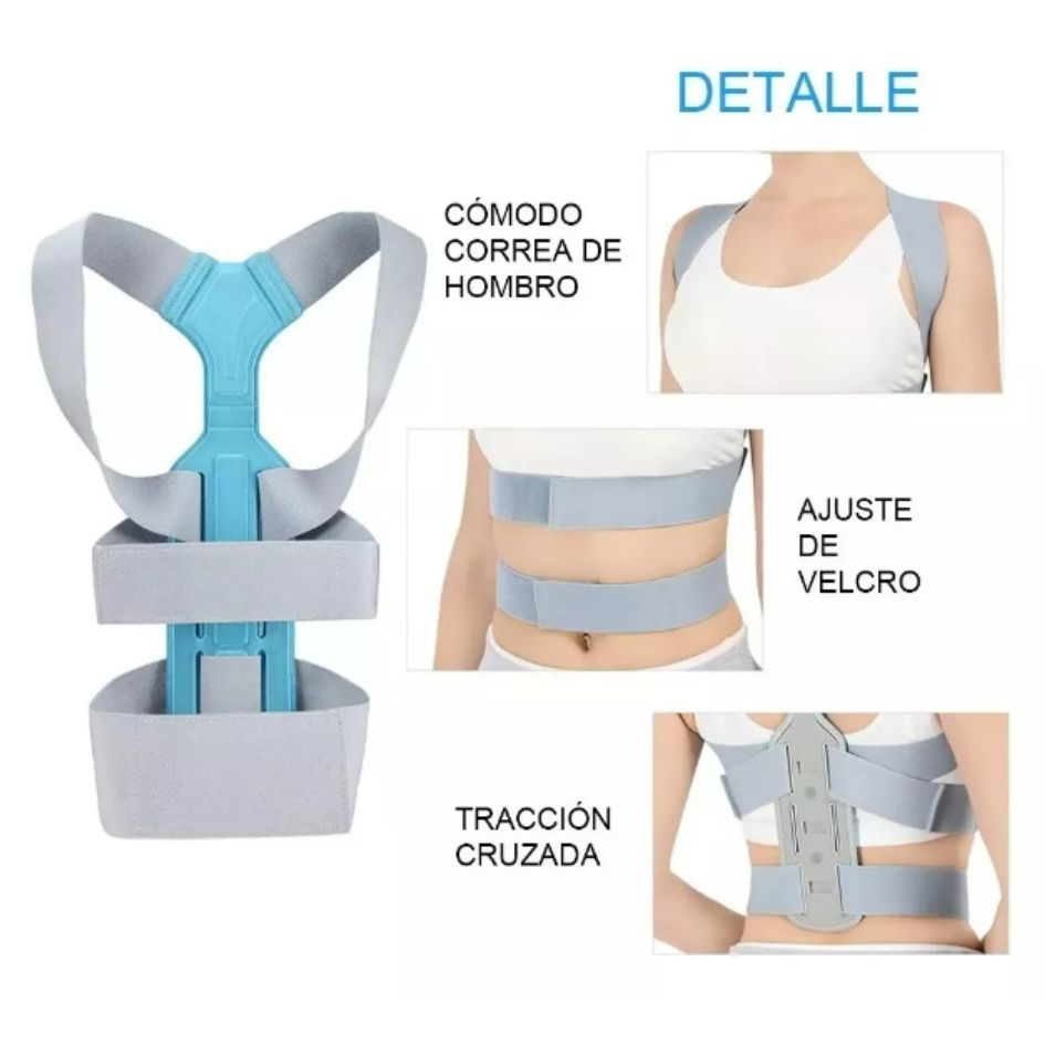 Corrector de postura ajustable